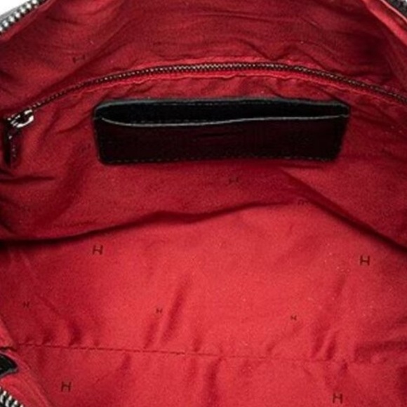 NWT Hammitt large Bryant Black with Gunmetal rivets Shoulder Bag - Picture 5 of 16